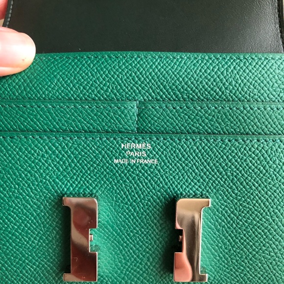 Constance compact Wallet; vert vertigo - Picture 3 of 8